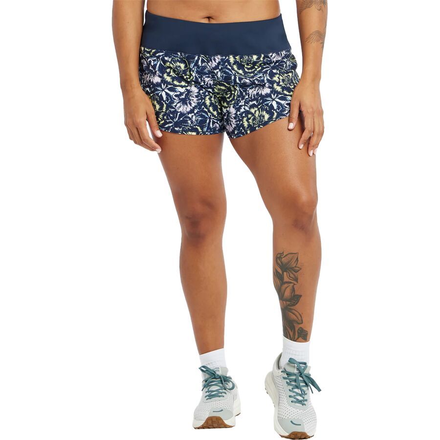 (���) ��ǥ����� 4����� ���硼�� - ������� Oiselle women Roga 4in Short - Women's Fl...
