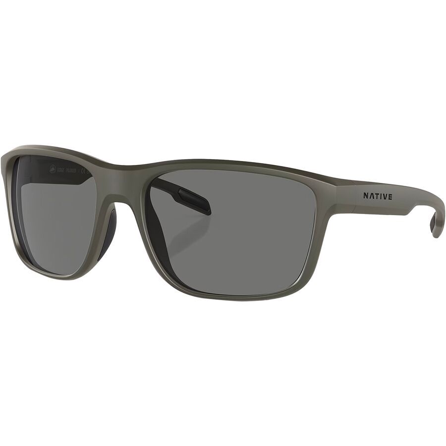 (取寄) ネイティブ アイウェア ゴージ ポーラライズド サングラス Native Eyewear Gorge Polarized Sunglasses Matte Olive/Brown Polarized