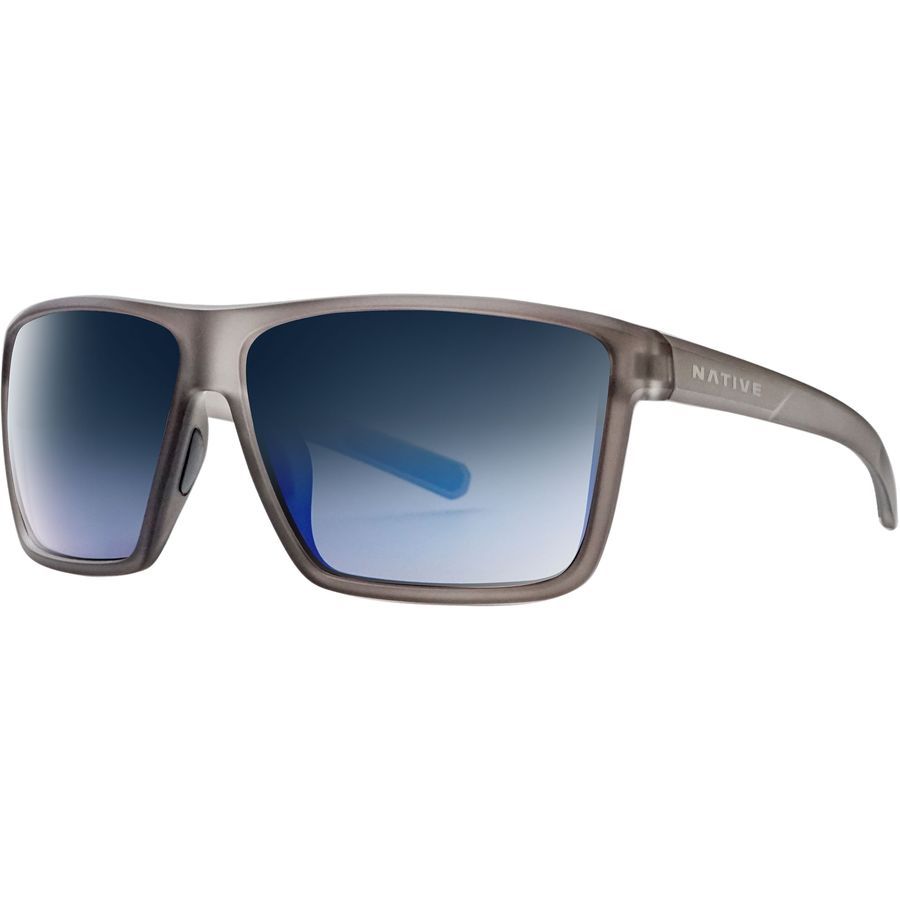 (取寄) ネイティブ アイウェア ウェルズ Xl ポーラライズド サングラス Native Eyewear Wells XL Polarized Sunglasses Matte Smoke Crystal/Blue Reflex