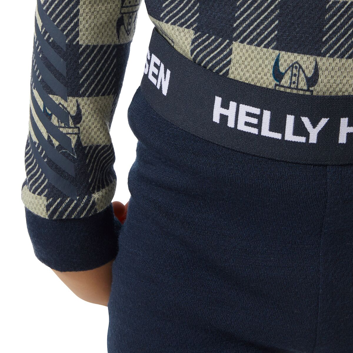 (取寄) ヘリーハンセン トドラー グラフィック リファ メリノ セット - トッドラー Helly Hansen toddler Graphic Lifa Merino Set - Toddlers' Navy AOP2