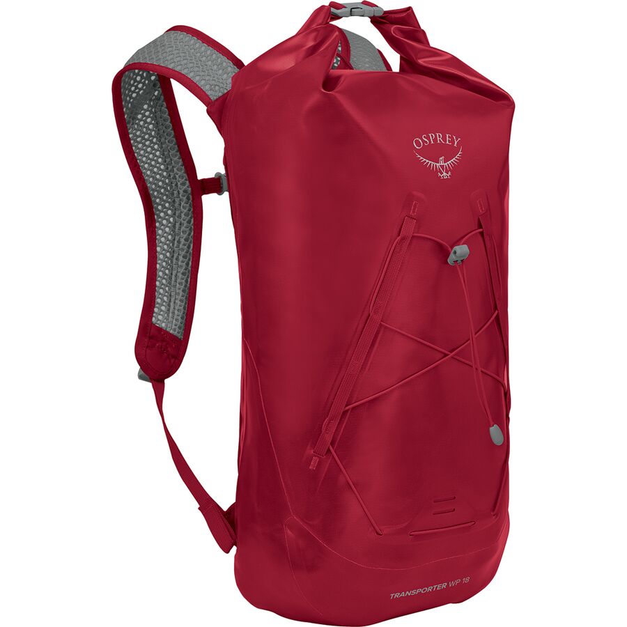 (取寄) オスプレーパック トランスポーター ロール トップ Wp 18L パック Osprey Packs Transporter Roll Top WP 18L Pack Pointsettia Red