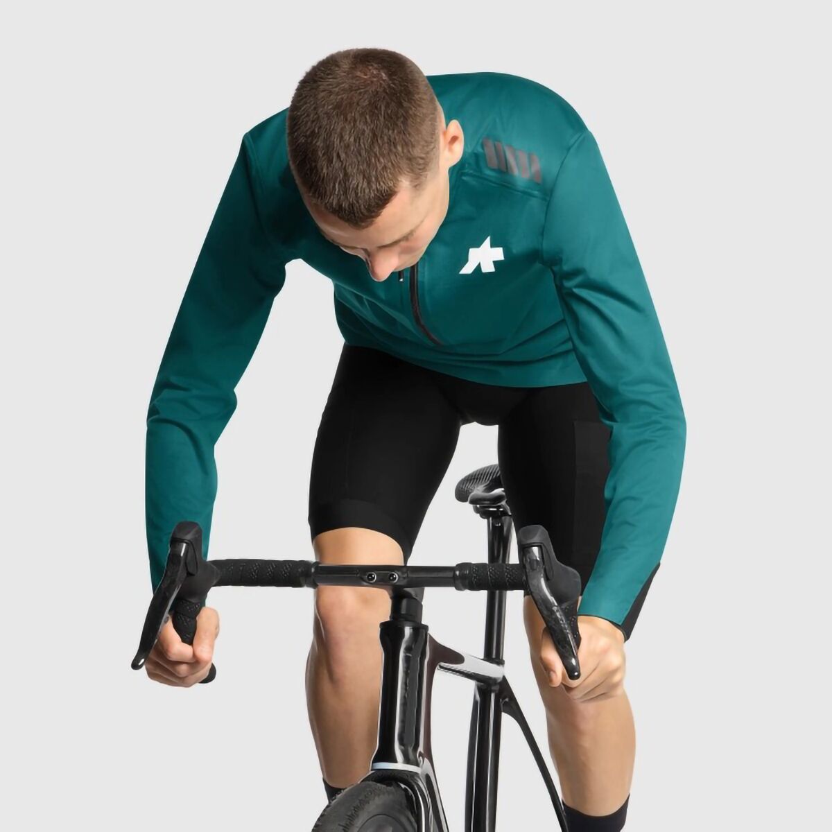 (���) ������ ��� �����ƥ��� �쥤�� ���㥱�å� T5 - ��� Assos men TACTICA Rain Jacket T5 - Men's Foundation Green