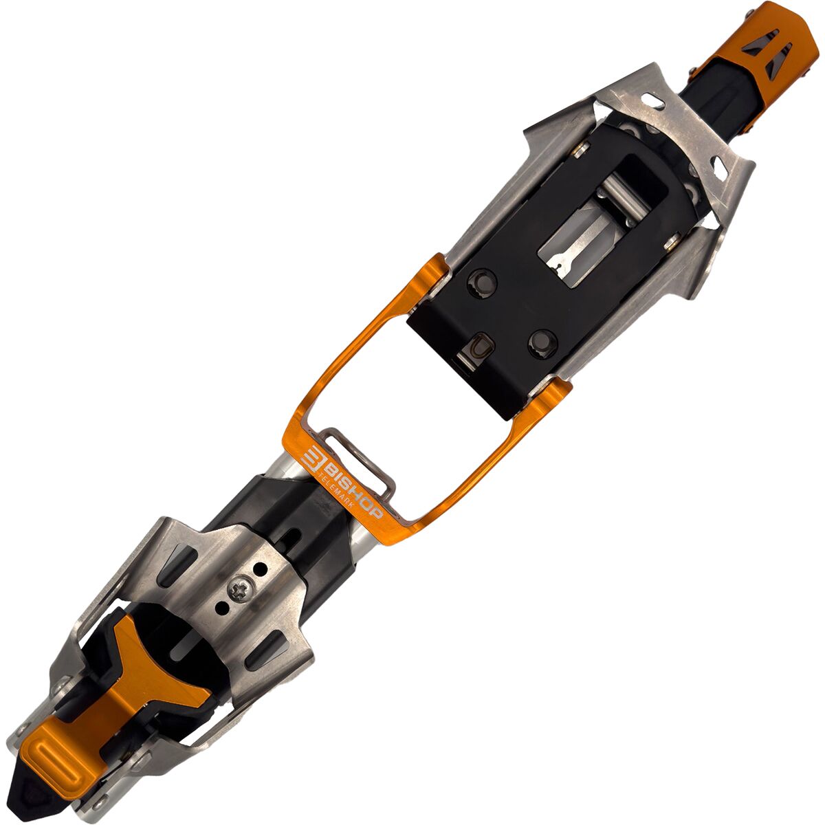 (取寄) NTN テレマーク スキー バインディング - Bishop Telemark BMF/R NTN Telemark Ski Binding - 2026 Orange