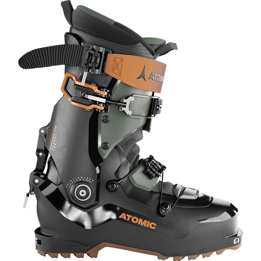 (取寄) アトミック バックランド XTD カーボン 120 ブーツ - Atomic Backland XTD Carbon 120 Boot - 2026 Black/Army Green-X/Orange