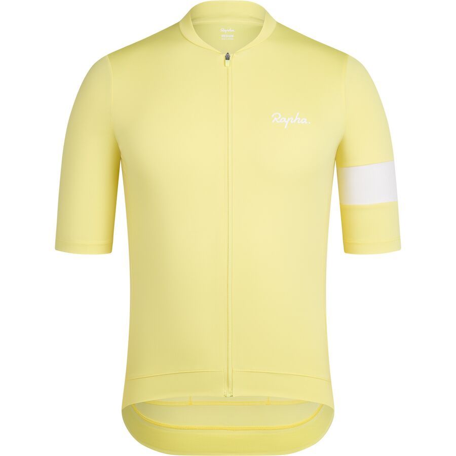 (取寄) ラファ メンズ コア ジャージ - メンズ Rapha men Core Jersey - Men's Canary Yellow/White Alyssum