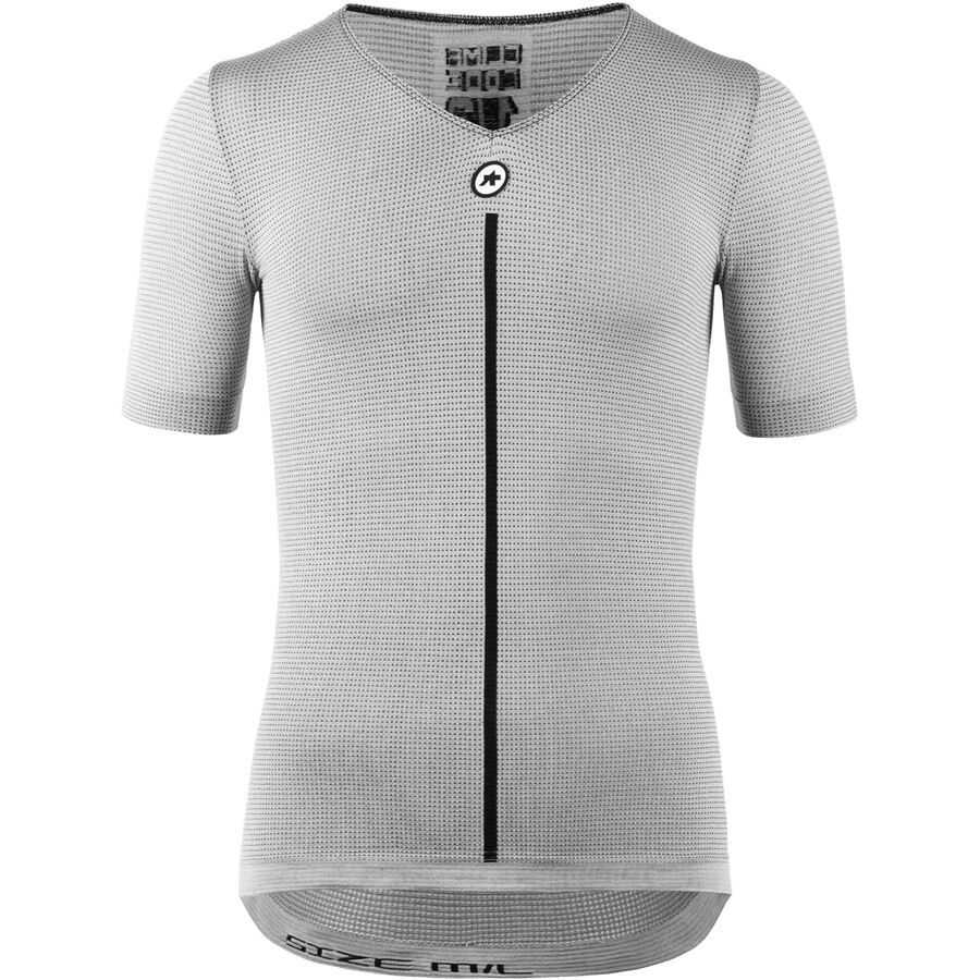 (取寄) アソス メンズ サマー ショートスリーブ スキン レイヤー P1 - メンズ Assos men Summer Short-Sleeve Skin Layer P1 - Men's Grey Series