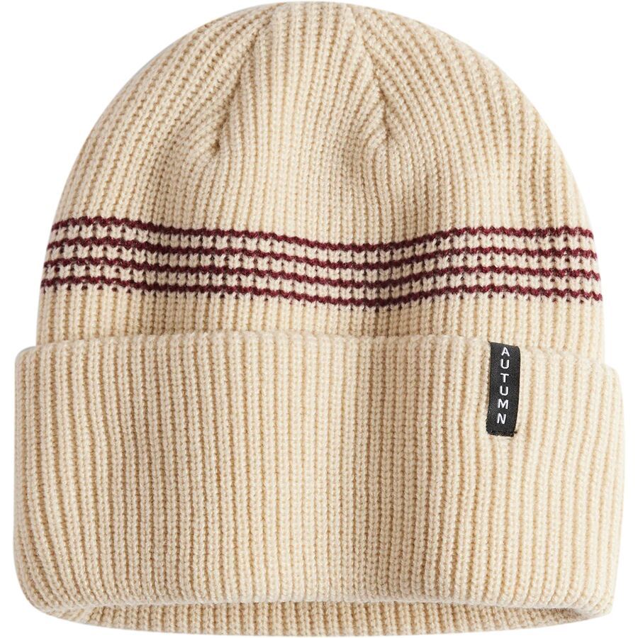 (取寄) オータム ミニ ストライプ ビーニー Autumn Mini Stripe Beanie Oatmeal