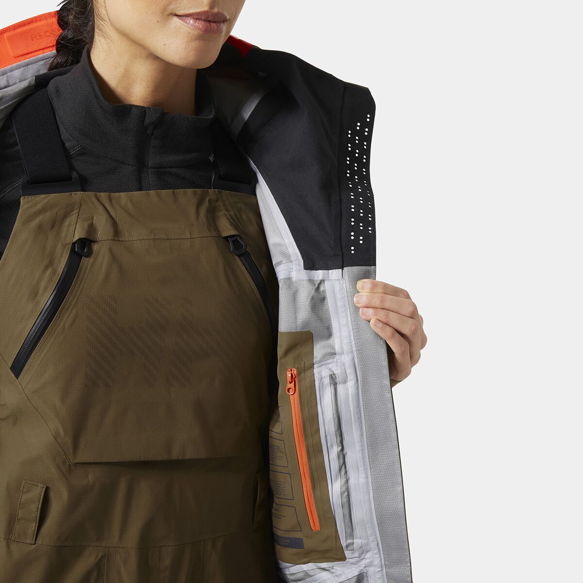 (���) �إ꡼�ϥ󥻥� ��ǥ����� ��å� ����ե��˥ƥ� ������ ���㥱�å� - ������� Helly Hansen women Ridge Infinity Shell Jacket - Women's Sepia