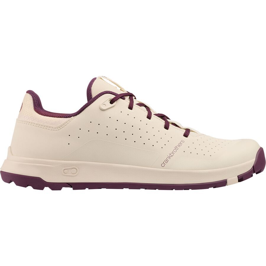 (取寄) クランクブラザース スタンプ トレイル レース マウンテン バイク シューズ Crank Brothers Stamp Trail Lace Mountain Bike Shoe White/Purple