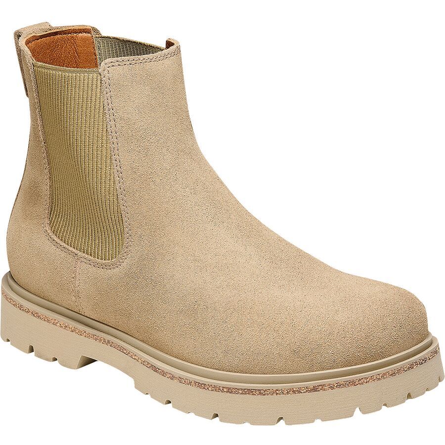 (取寄) ビルケンシュトック レディース ハイウッド ディープ ブルー ブーツ - ウィメンズ Birkenstock women Highwood Deep Blue Boot - Women's Taupe Suede(4.0)