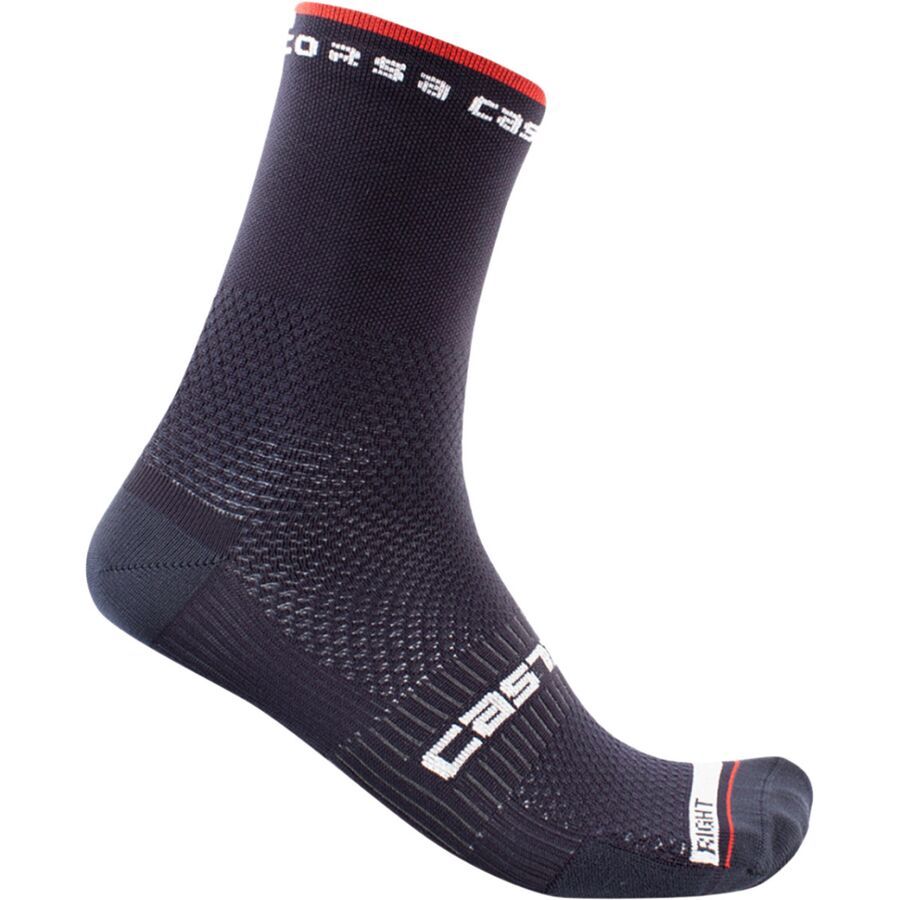 (取寄) カステリ ロッソ コルサ プロ 15 ソックス Castelli Rosso Corsa Pro 15 Sock Savile Blue