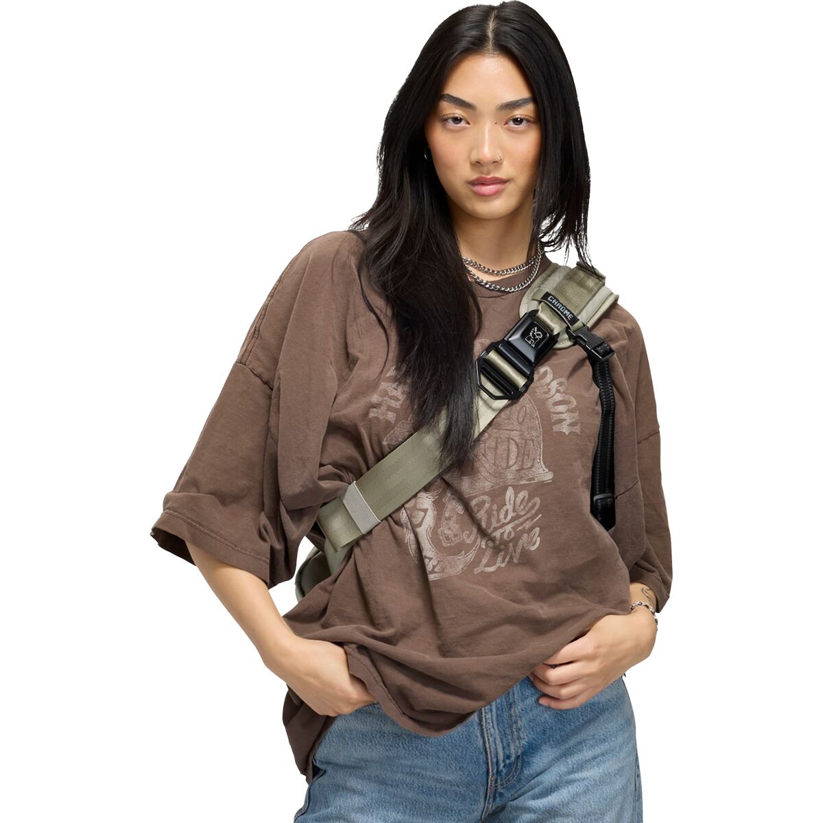 (���) �������� ���ǥå� ����� Chrome Kadet Sling Sage