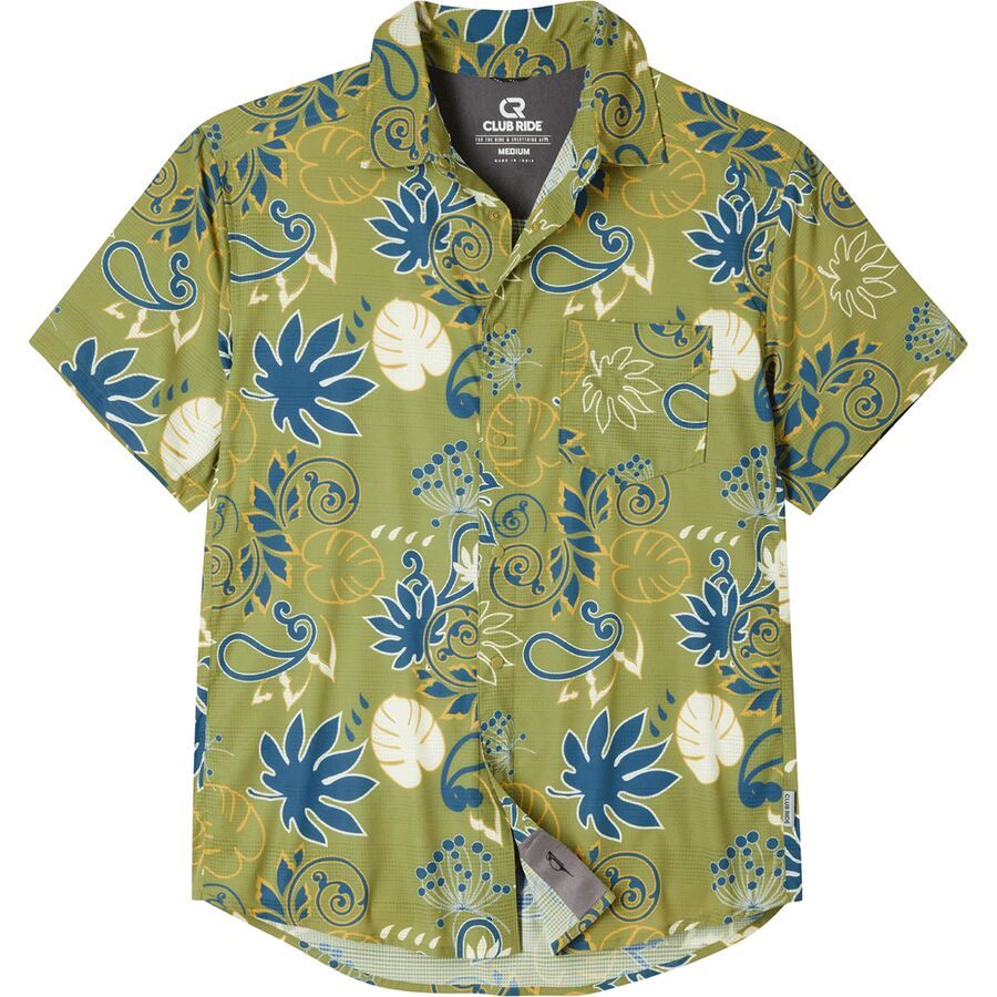 (���) ����֥饤�ɥ��ѥ�� ��� ������� ���㡼�� - ��� Club Ride Apparel men Motive Jersey - Men's Moss Stone