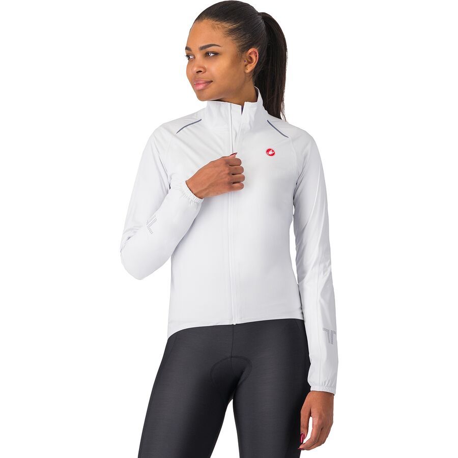 (���) �����ƥ� ��ǥ����� ���ޡ������󥷡� 3 �쥤�� ���㥱�å� - ������� Castelli women Emergency 3 Rain Jac...