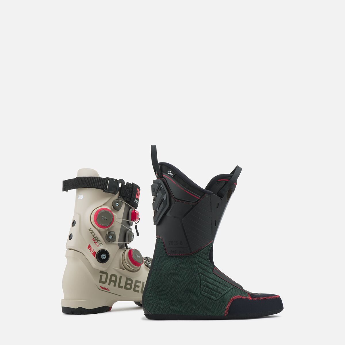 (���) ����٥����ݡ��� �٥������� ���ڡ��� 130 �ǥ奢�� �ܥ� ������ �֡��� - Dalbello Sports Veloce Space 130 Dual BOA Ski Boot - 2026 Ecru/Stone Grey