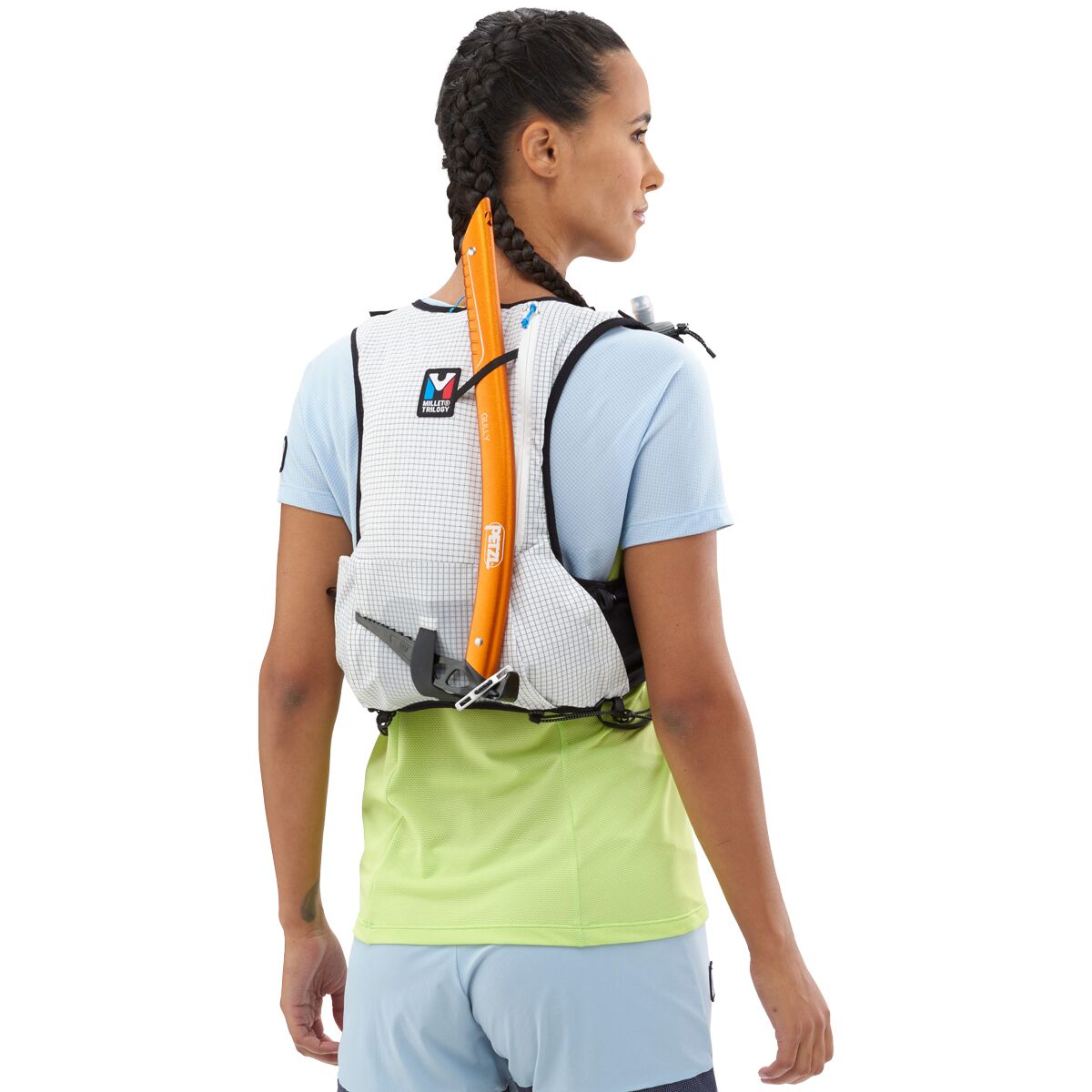(���) �ȥ������ ������ �٥��� 5L MILLET Trilogy Sky Vest 5L White - Blanc
