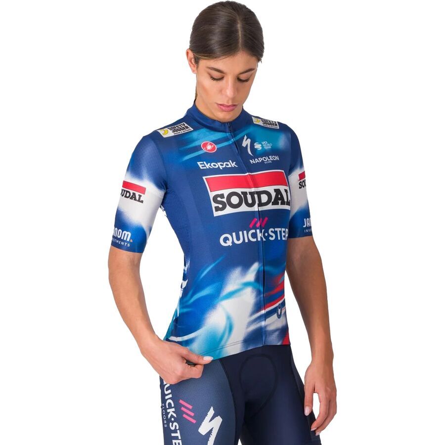 (���) �����ƥ� ��ǥ����� ��������/Q-S ����ڥƥ��ĥ������� 3 ���㡼�� - ������� Castelli women Soudal/Q-S Com...