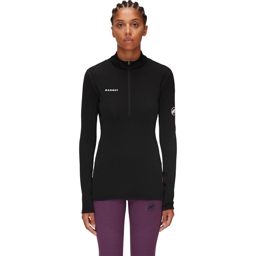 (取寄) マムート レディース アエナジー ml ハーフ-ジップ プルオーバー - ウィメンズ Mammut women Aenergy ML Half-Zip Pullover - Women's Black