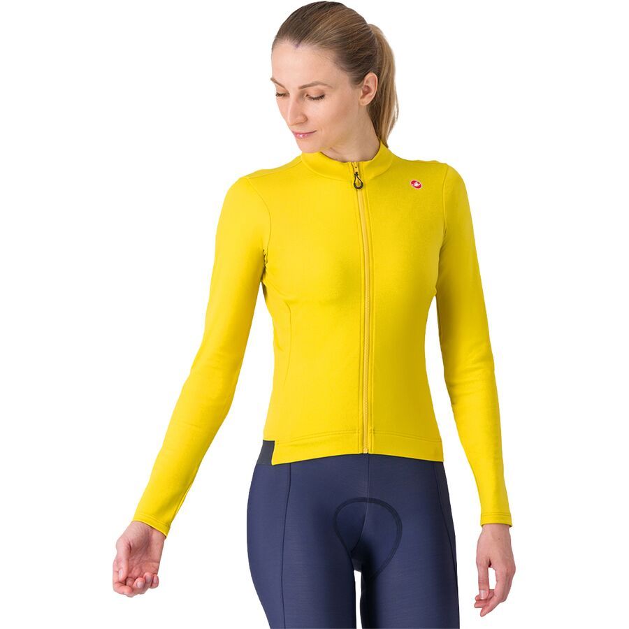 (���) �����ƥ� ��ǥ����� �����ץ�å� �����ޥ� ���㡼�� - ������� Castelli women Espresso Thermal Jersey ...