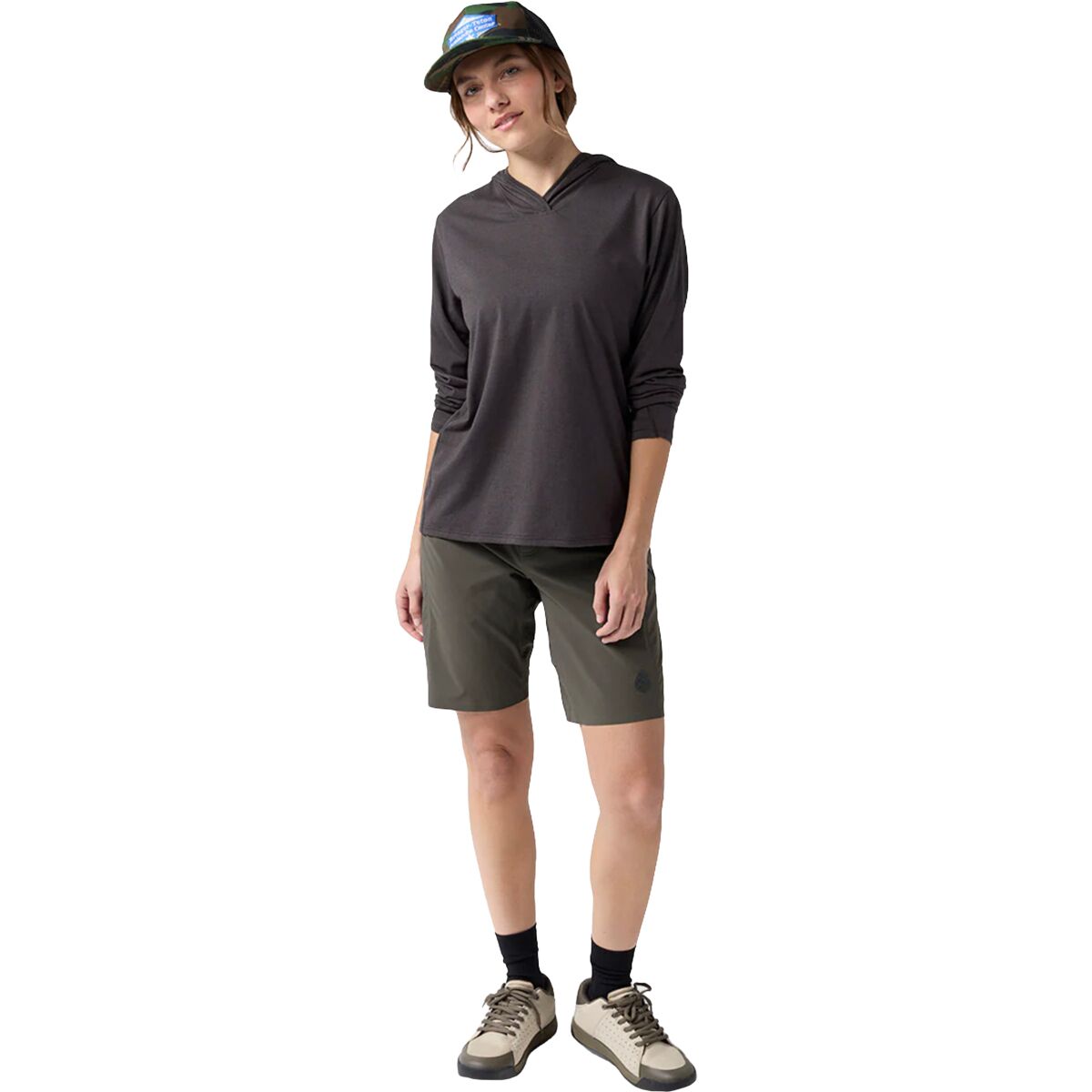 (���) ���ƥ��� ��ǥ����� 9����� ���硼�� - ������� STIO women OPR 9in Short - Women's Raven