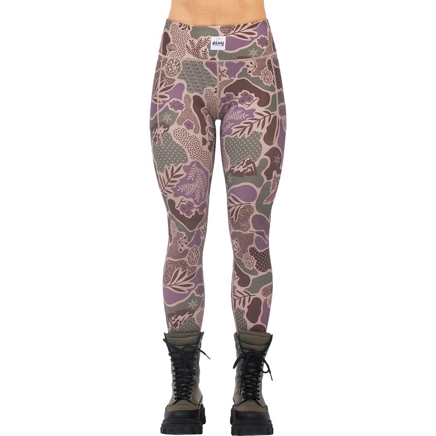 (���) ��ǥ����� �ݥ��å� ������ - ������� Eivy women Pocket Tights - Women's Forest Landscape