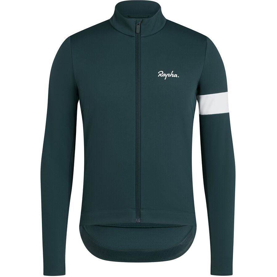 (取寄) ラファ メンズ コア ウィンター ジャケット - メンズ Rapha men Core Winter Jacket - Men's Forest Green/White