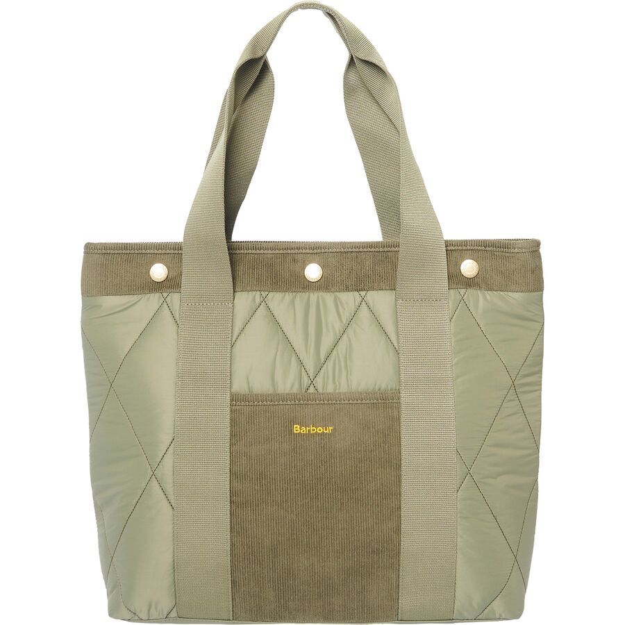 (取寄) バブアー トート バッグ Barbour Healy Tote Bag Olive