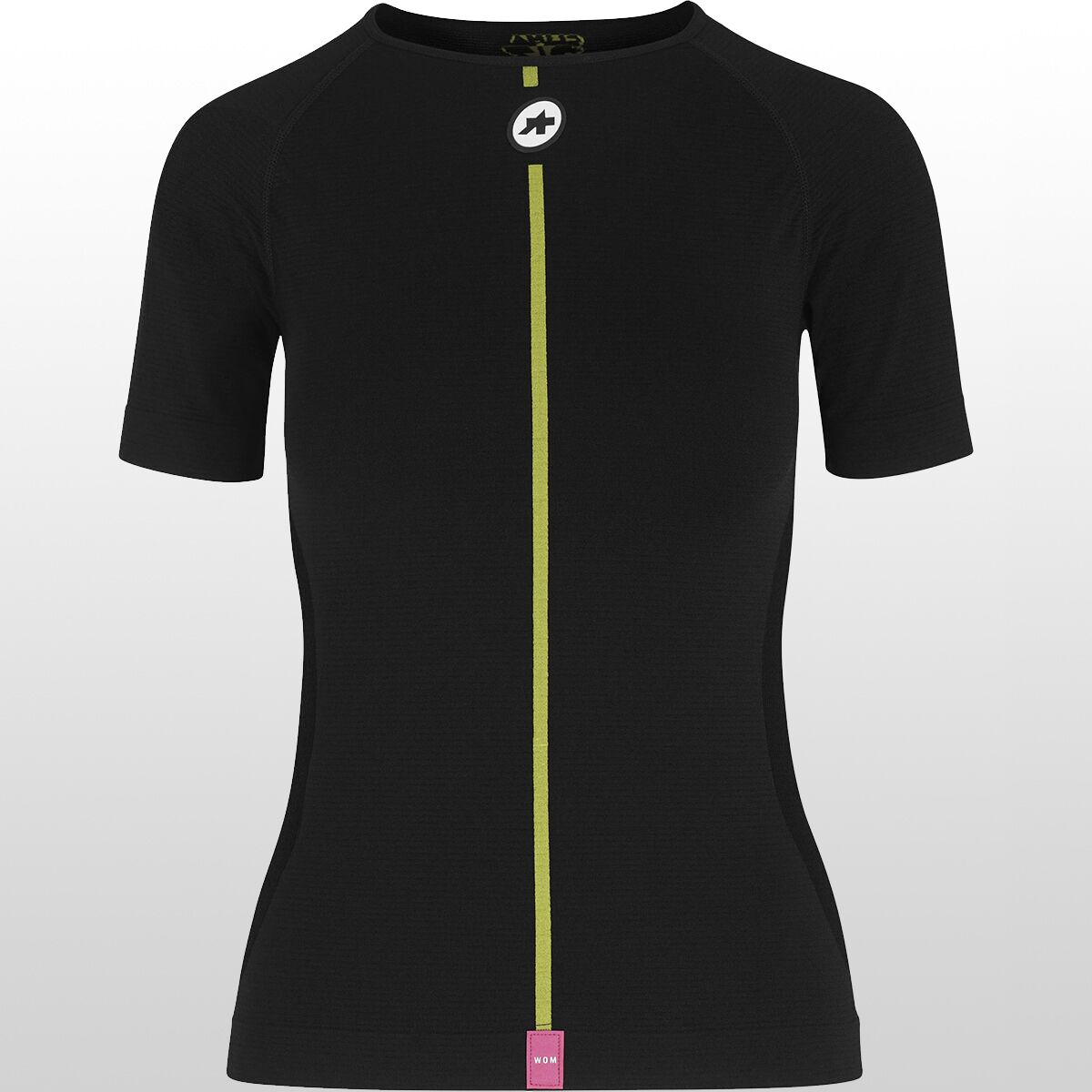 (���) ������ ��ǥ����� ���ץ��/�ե����� ���硼�ȥ��꡼�� ������ �쥤�䡼 - ������� Assos women Spring/Fall Short-Sleeve Skin Layer - Women's blackSeries