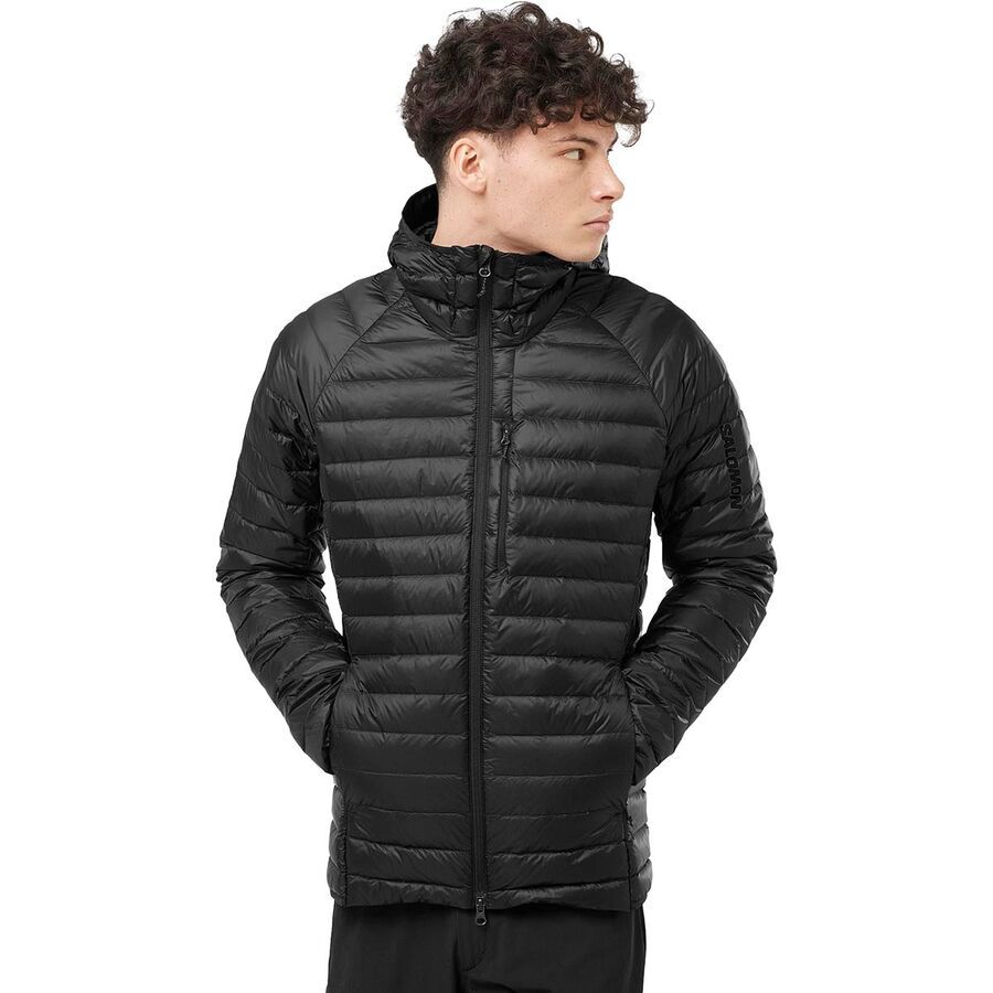 (取寄) サロモン メンズ エリクシール ミクロ ダウン ジャケット - メンズ Salomon men Elixir Micro Down Jacket - Men's Deep Black