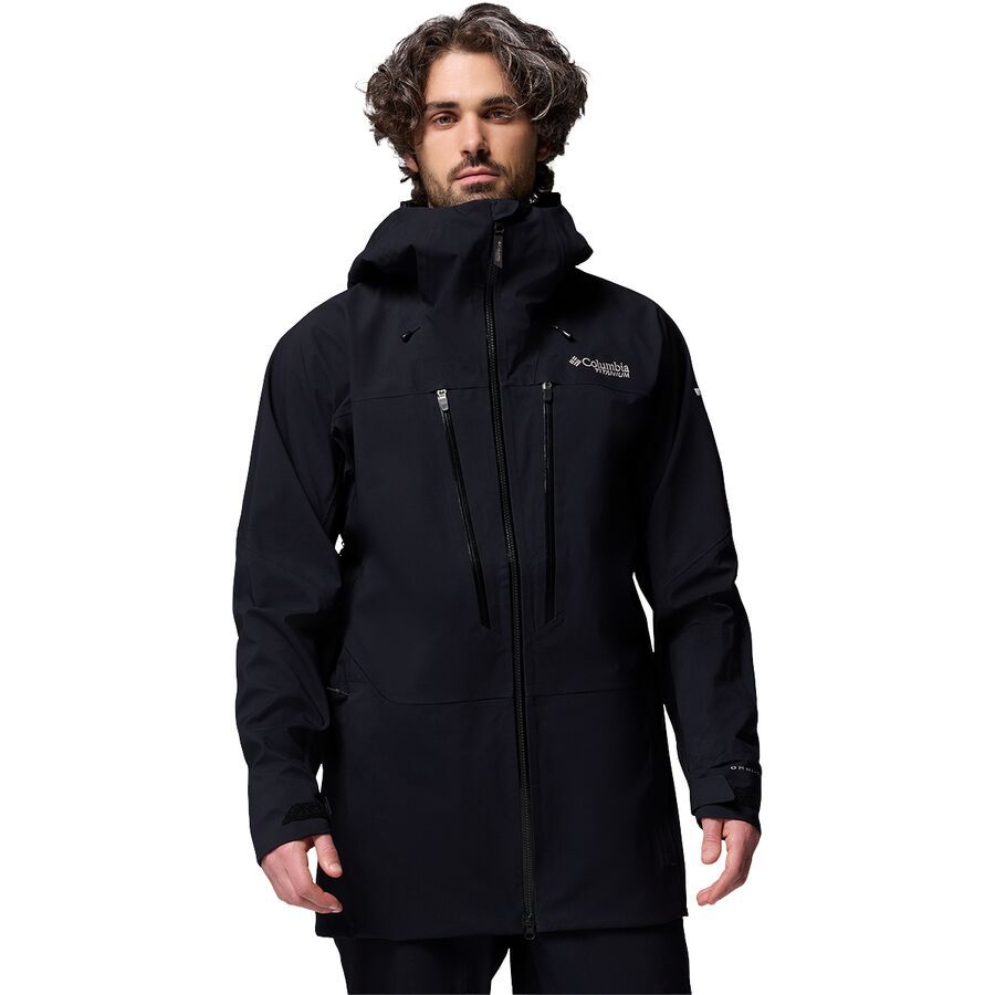 (取寄) コロンビア メンズ プラチナム ピーク リ 3l シェル ジャケット - メンズ Columbia men Platinum Peak II 3L Shell Jacket - Men's Black2