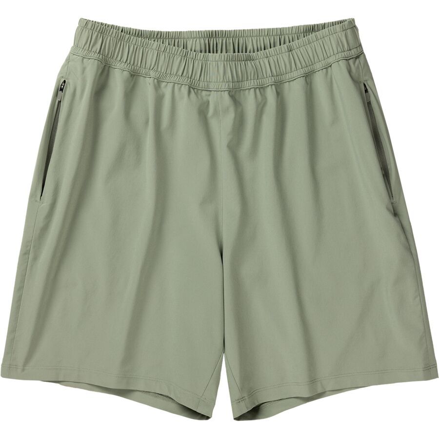 (取寄) ビヨンドヨガ メンズ ピボタル パフォーマンス ショート - メンズ Beyond Yoga men Pivotal Performance Short - Men's Grey Sage