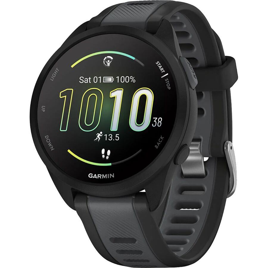(取寄) ガーミン フォアランナー 165 ミュージック ウォッチ Garmin Forerunner 165 Music Watch Black/Slate Gray