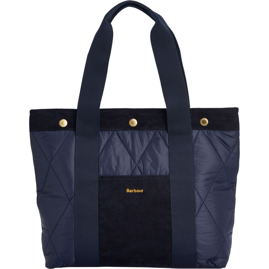 (取寄) バブアー トート バッグ Barbour Healy Tote Bag Navy