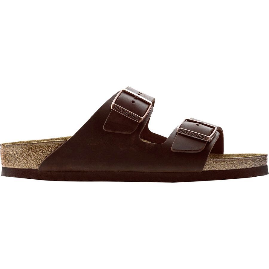 (取寄) ビルケンシュトック レディース アリゾナ レザー ナロー サンダル - ウィメンズ Birkenstock women Arizona Leather Narrow Sandal - Women's Habana Oiled Leather