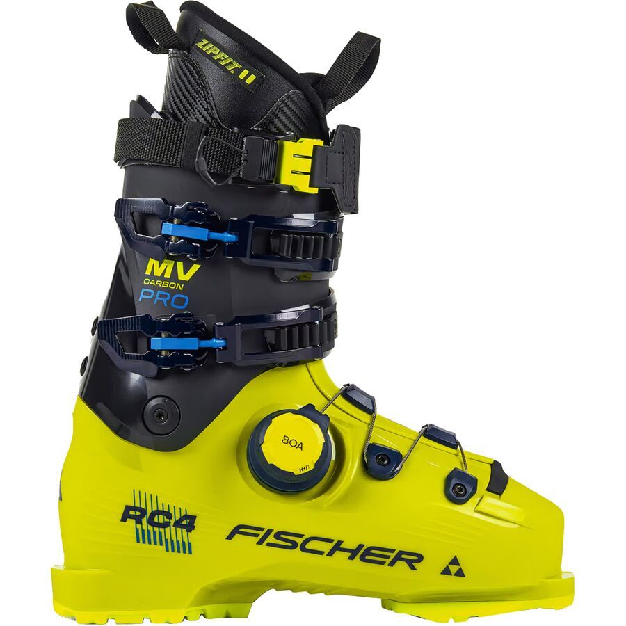 (取寄) フィッシャー RC4 プロ MV ボア ジップフィット ブーツ - Fischer RC4 PRO MV BOA ZipFit Boot - 2026 Yellow