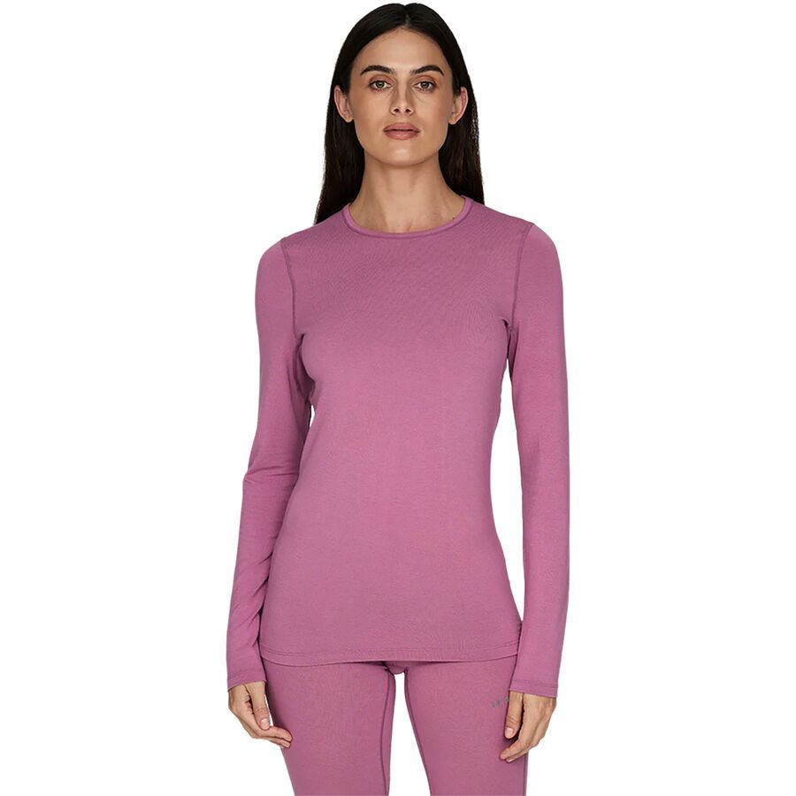 (取寄) レディース ミッドウエイト クルー トップ - ウィメンズ Le Bent women Midweight Crew Top - Women's Flowering Gum