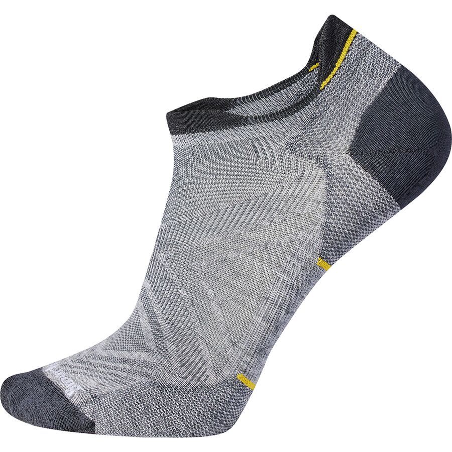 (取寄) スマートウール ラン ゼロ クッション ロウ アンクル ソックス Smartwool Run Zero Cushion Low Ankle Sock Light Gray