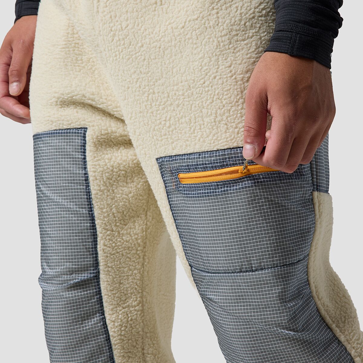 (���) �Хå�����ȥ꡼ ��� ������ �ѥ�� - ��� Backcountry men Wander Pile-Fleece Pant - Men's Fog/Tradewinds
