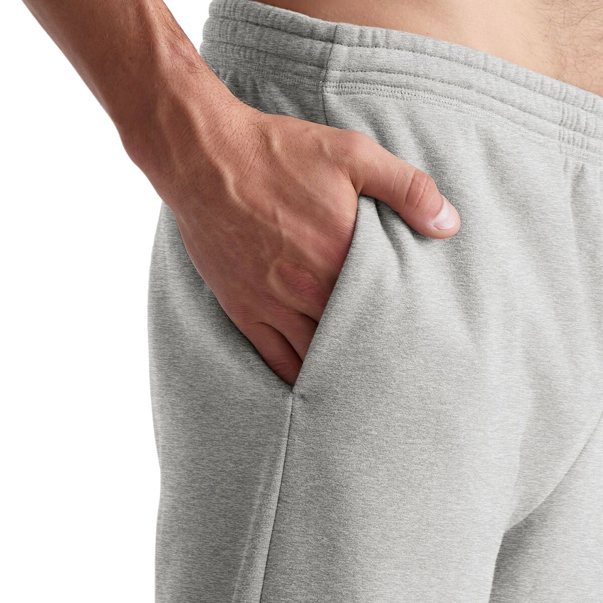 (���) �ӥ��ɥ襬 ��� �ե�å��� ���å� �������åȥѥ�� - ��� Beyond Yoga men Fresh Cut Sweatpant - Men's Light Heather Gray