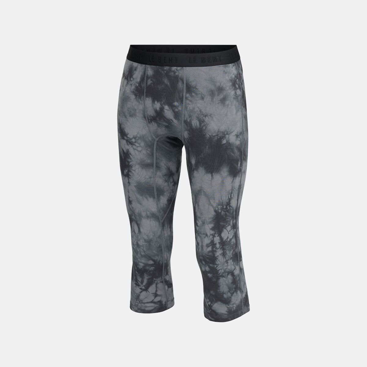 (���) ��� �饤�ȥ������� 3/4 �ܥȥ� - ��� Le Bent men Lightweight 3/4 Bottom - Men's Charcoal Tie Dye