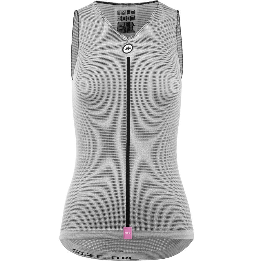 (取寄) アソス レディース サマー スリーブレス スキン レイヤー P1 - ウィメンズ Assos women Summer Sleeveless Skin Layer P1 - Women's Grey Series