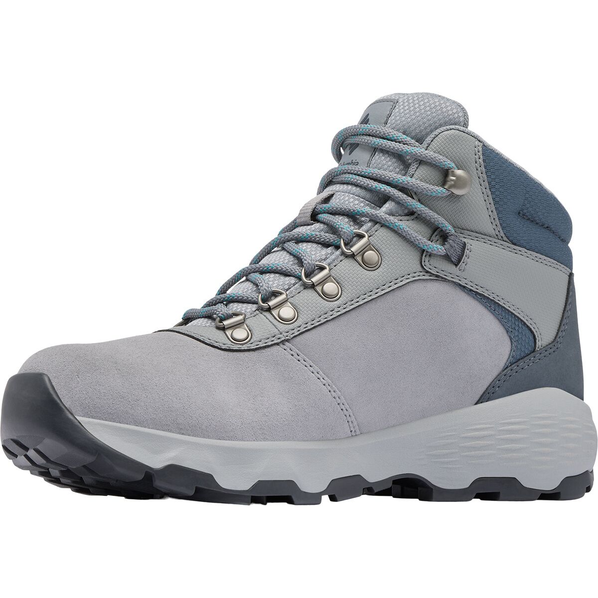 (���) ������ӥ� ��ǥ����� �˥塼�ȥ� ������ �ߥå� �ϥ����� ���塼�� - ������� Columbia women Newton Wander Mid Hiking Shoe - Women's Monument/Teal
