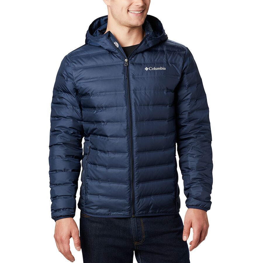 (取寄) コロンビア メンズ レイク 22 リ ダウン フーデット ジャケット - メンズ Columbia men Lake 22 II Down Hooded Jacket - Men's Collegiate Navy