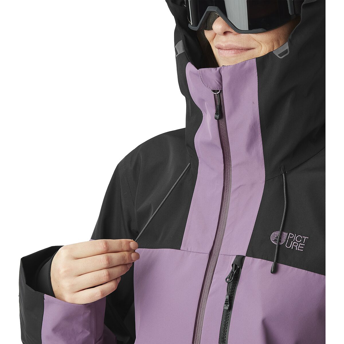 (���) �ԥ����㡼�������˥å� ��ǥ����� ����� 3l ���㥱�å� - ������� Picture Organic women Sylva 3L Jacket - Women's Grape Jam