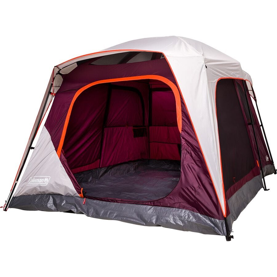 () R[} XJCbW Lr eg: 8-p[\ 3-V[Y Coleman Skylodge Cabin Tent: 8-Person 3-Season Blackberry