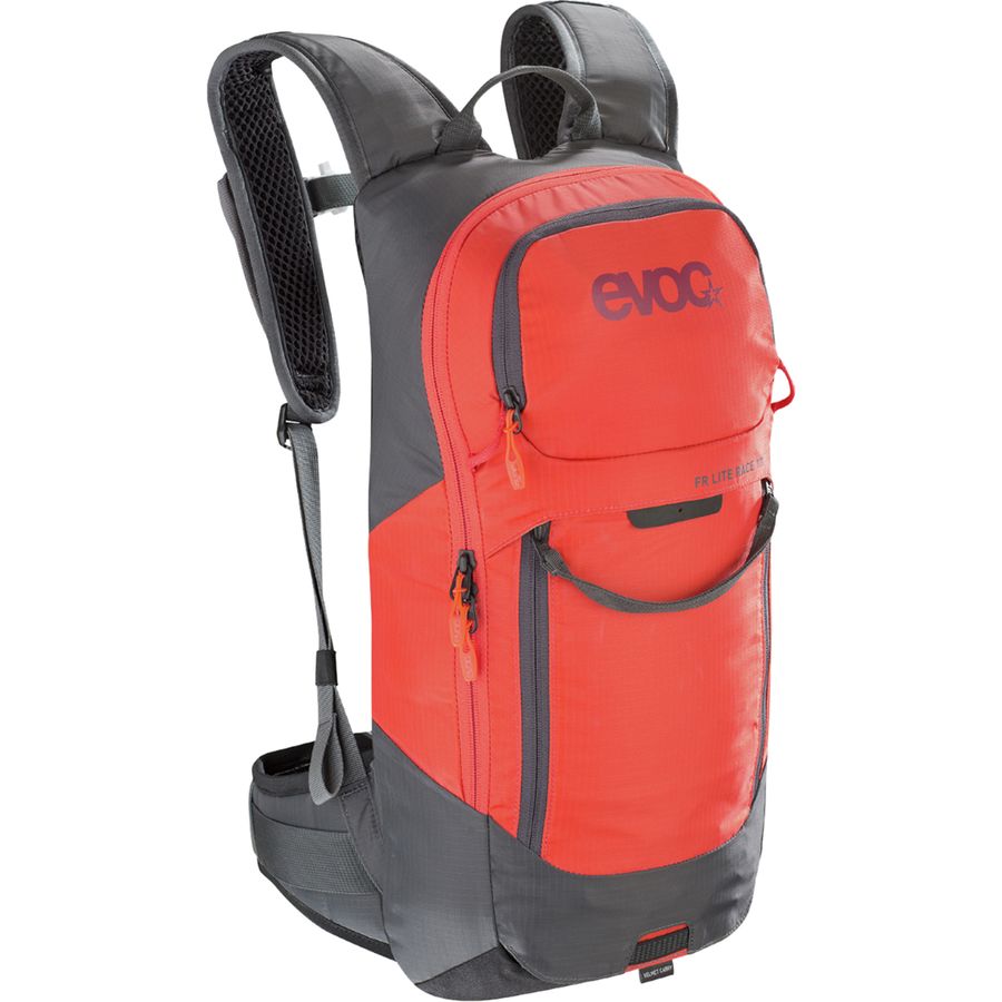 (取寄) イーボック Fr ライト 8-10L レース パック Evoc FR Lite 8-10L Race Pack Carbon Grey/Orange