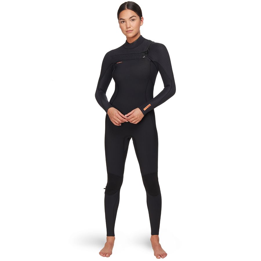 () Ij[ fB[X nCp[t[N 3/2+mm `FXg-Wbv t EFbgX[c - EBY O'Neill women Hyperfreak 3/2+mm Chest-Zip Full Wetsuit - Women's Black/Black