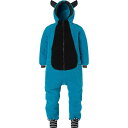 (取寄) ウィードゥ トドラー モンド フリース ジャンプスーツ - トッドラー WeeDo toddler Mondo Fleece Jumpsuit - Toddlers' Blue/Petrol