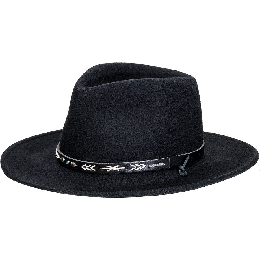 ステットソン 帽子 メンズ (取寄) ステットソン サンタ Fe ハット 帽子 Stetson Santa Fe Hat Black