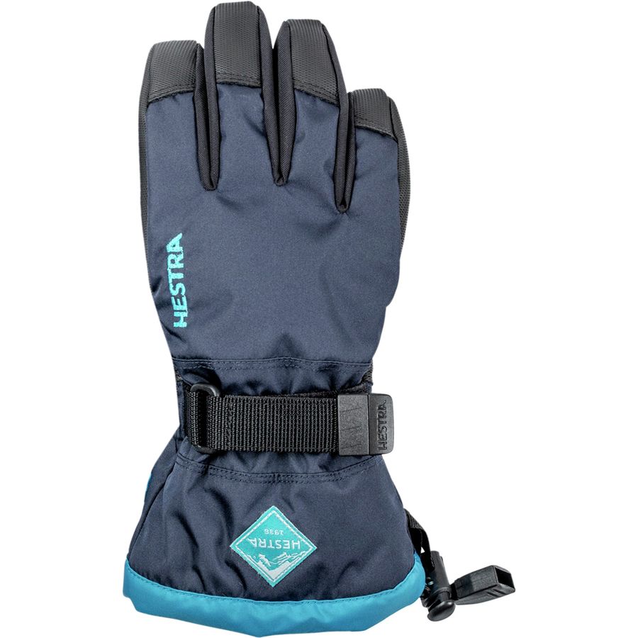 (取寄) ヘストラ キッズ ガントレット シーゾーン ジュニア グローブ - キッズ Hestra kids Gauntlet CZone Junior Glove - Kids' Dark Navy/Turquoise